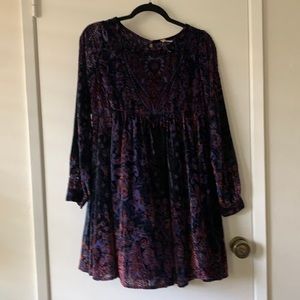 Free People
Mirror Mirror Velvet Mini Dress Black